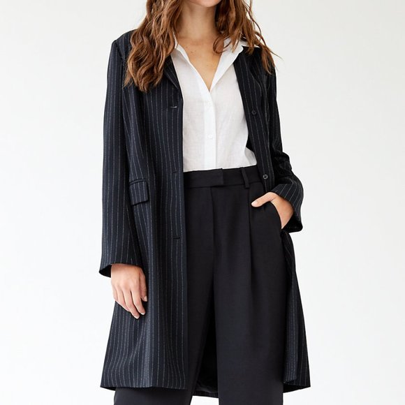 Babaton Trent Jacket Stripped blazer jacket size:2 - Picture 3 of 7